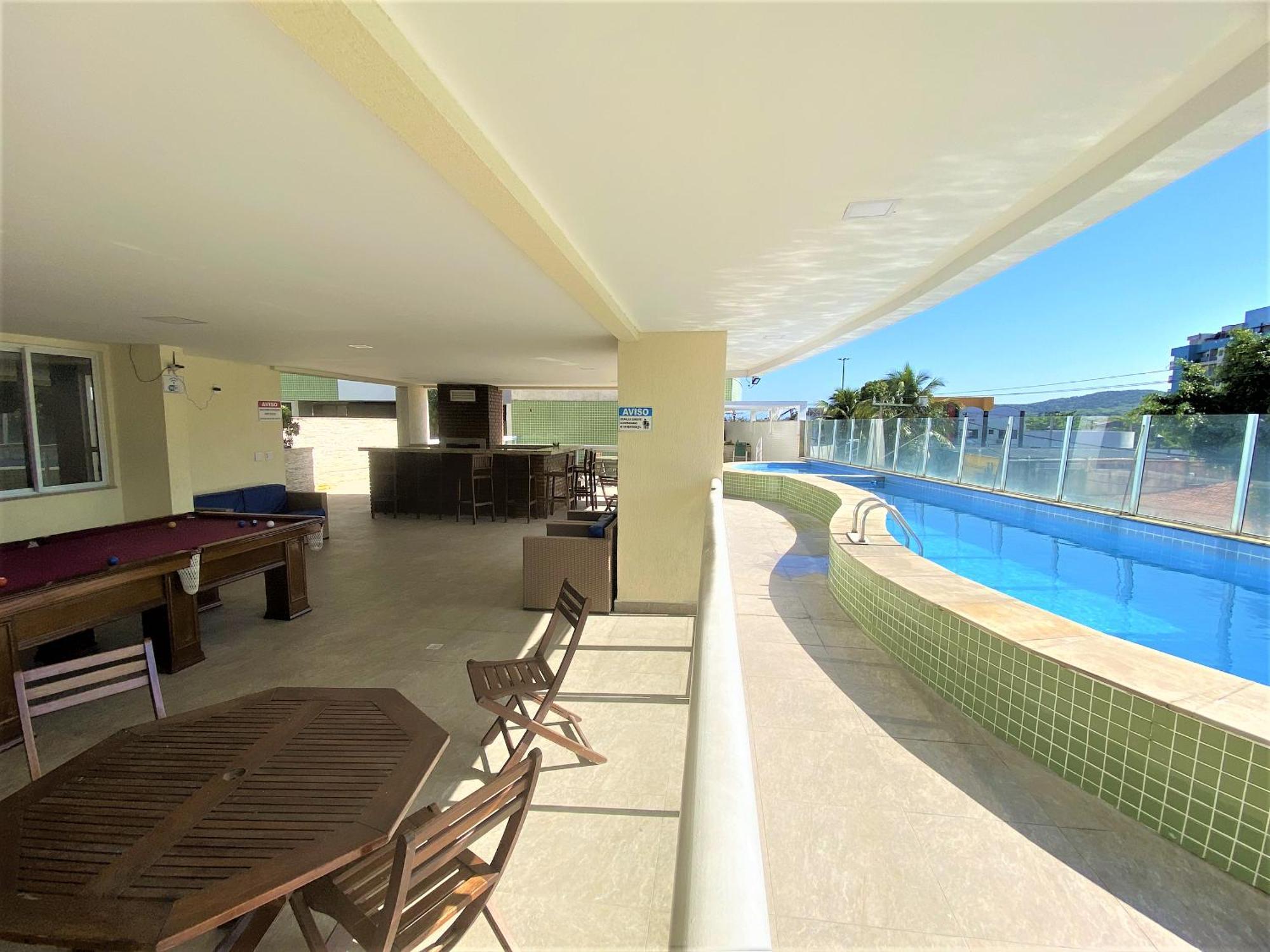 Apartamento Lindo 3qts Ar Churrasqueira Piscina Centro *